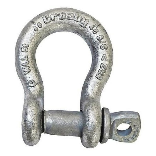 Crosby 1017582 Shackle 1 in Screw Pin 25 000 lb Crosby 1017582 Shackle 1 in Screw Pin 25 000 lb